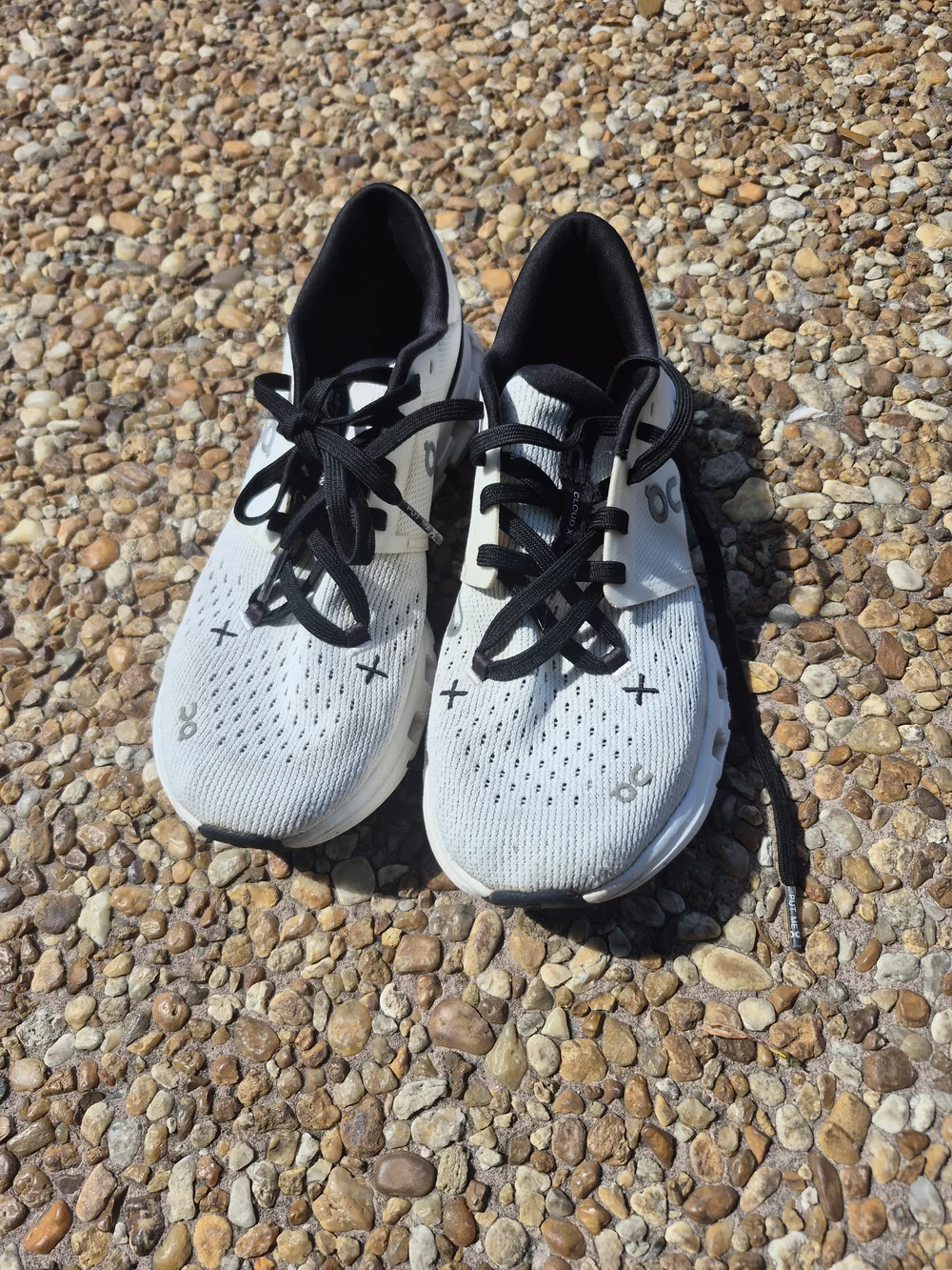 On Cloud X Women’s Running Training Shoes White Black Size 6.5